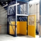 elevador de carga industrial