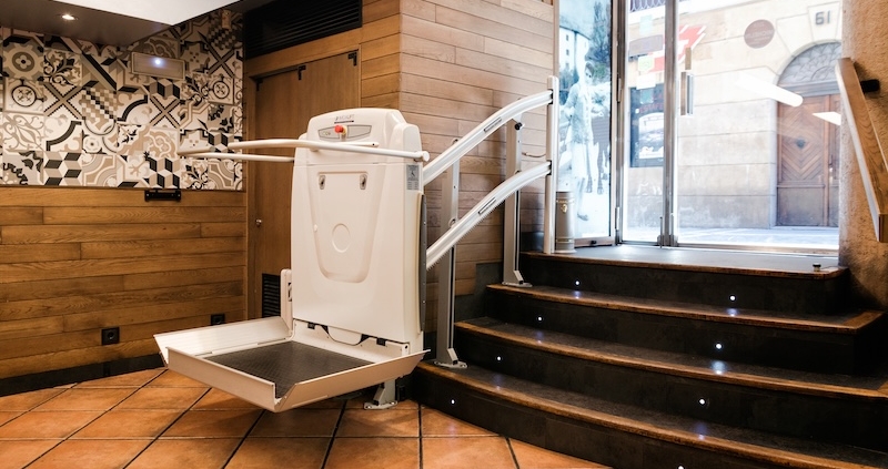 tipos de salvaescaleras