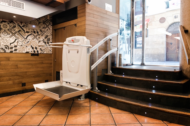 tipos de salvaescaleras