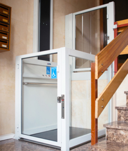 plataforma vertical o salvaescaleras